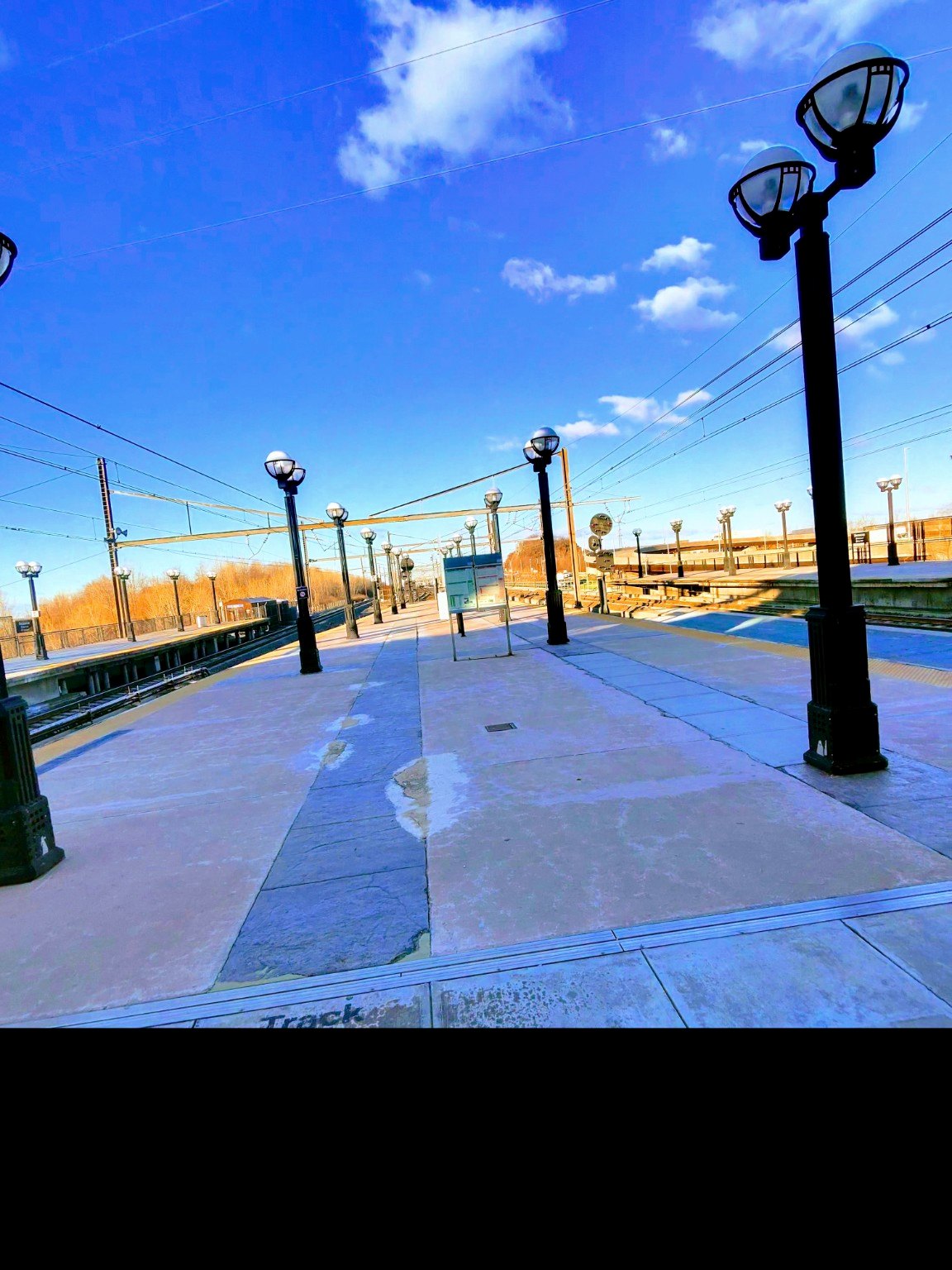 train platform